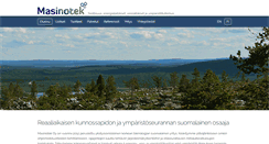 Desktop Screenshot of masinotek.com
